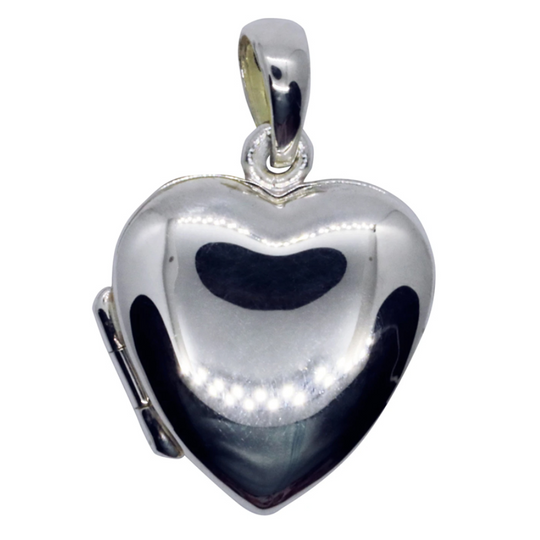 Locket Heart 925 Silver Polished By ILLARIY