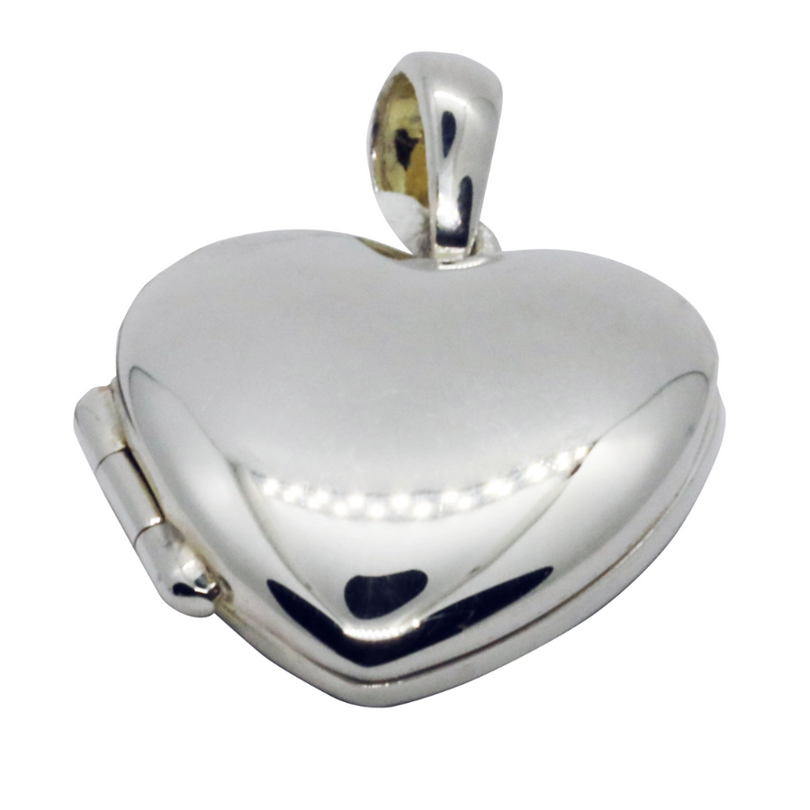Locket Heart 925 Silver Polished By ILLARIY