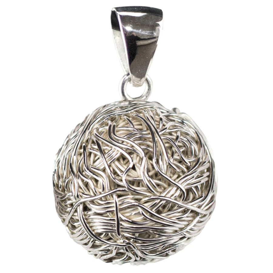 Tangly 925 Silver Polished Pendant By ILLARIY
