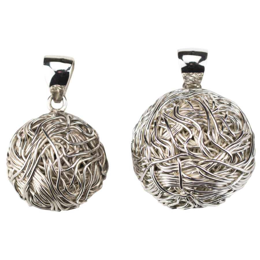 Tangly 925 Silver Polished Pendant By ILLARIY