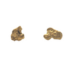 Australian Raw Gold Nugget Studs In 23 Karat - High Grade - By ILLARIY x RAWGOLD (8AB)