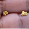 Australian Raw Gold Nugget Studs In 23 Karat - High Grade - By ILLARIY x RAWGOLD (8AB)