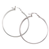 Hoops Round Earrings 925 Silver By ILLARIY