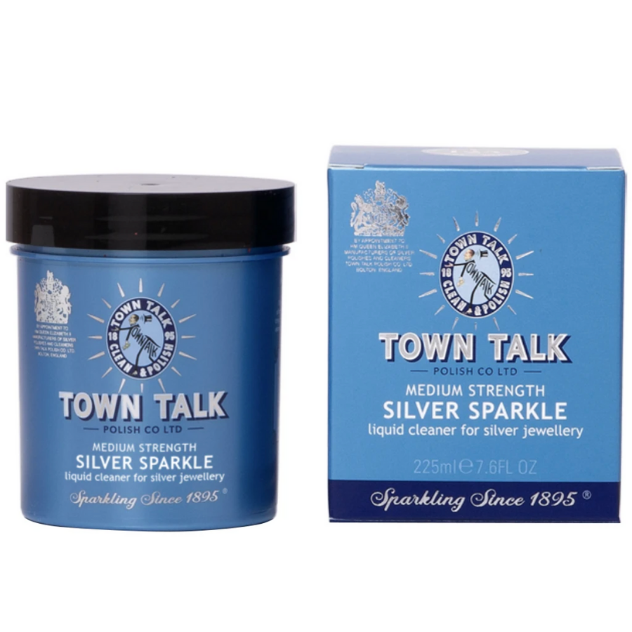Town Talk Silver Sparkle Jeweller Cleaner 225ml By ILLARIY