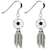 Dream Catcher 925 Silver Earrings By ILLARIY