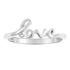 Womens Handmade 925 Silver Love Ring By ILLARIY