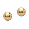 Custom Made 9K Yellow Gold Studs By ILLARIY