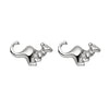 Kangaroo 925 Silver Studs By ILLARIY