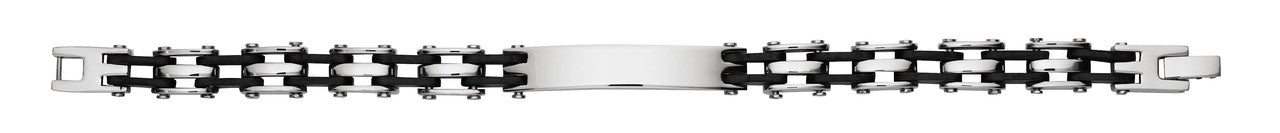 Men Stainless Steel Engravable ID Bracelet By ILLARIY