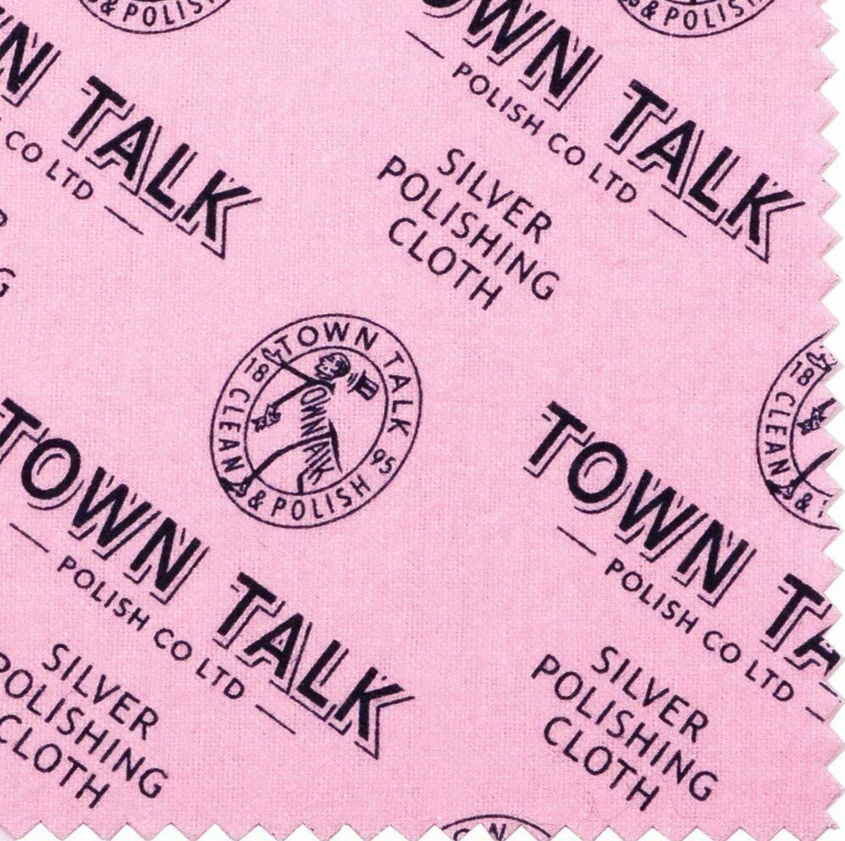 Town Talk Original Anti-Tarnish Silver Polishing Cloth - 5 x 7