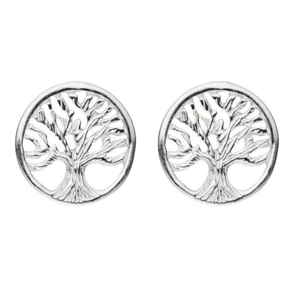 Tree Of Life 925 Silver Studs By ILLARIY
