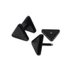 Stainless Steel Black Triangle Screw Studs By ILLARIY