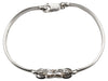 Women 925 Silver Quatrefoil Bracelet By ILLARIY