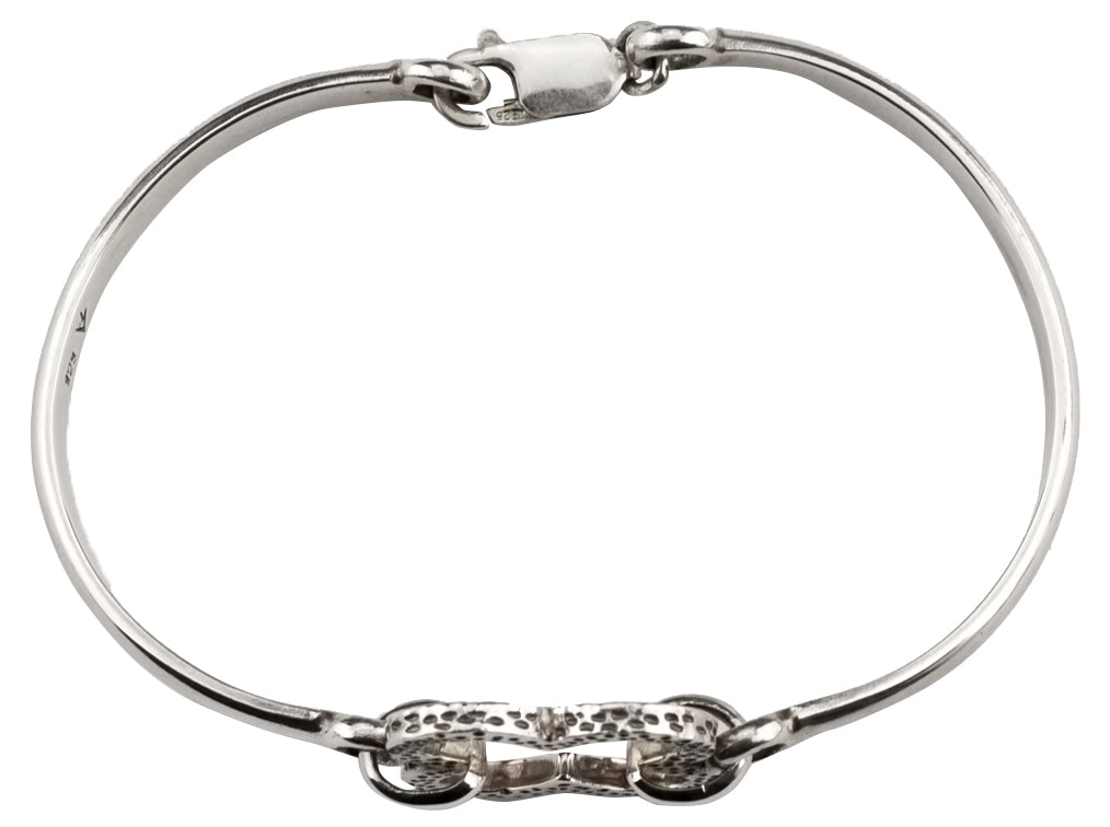 Women 925 Silver Quatrefoil Bracelet By ILLARIY