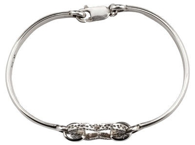 Women 925 Silver Quatrefoil Bracelet By ILLARIY