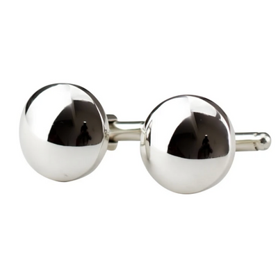 Round 925 Silver Cufflinks By ILLARIY