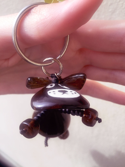 Keyring Brown Dog By ILLARIY