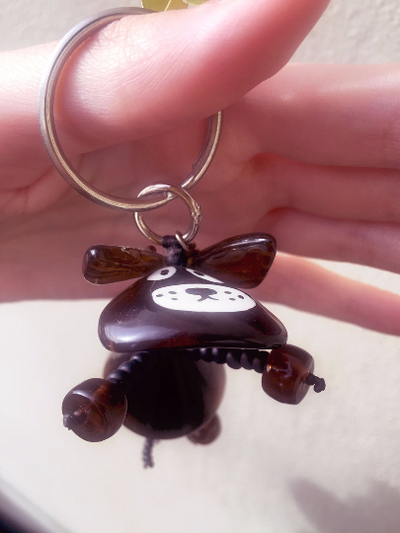 Keyring Brown Dog By ILLARIY