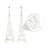 Tower 925 Silver Filigree Earrings By ILLARIY