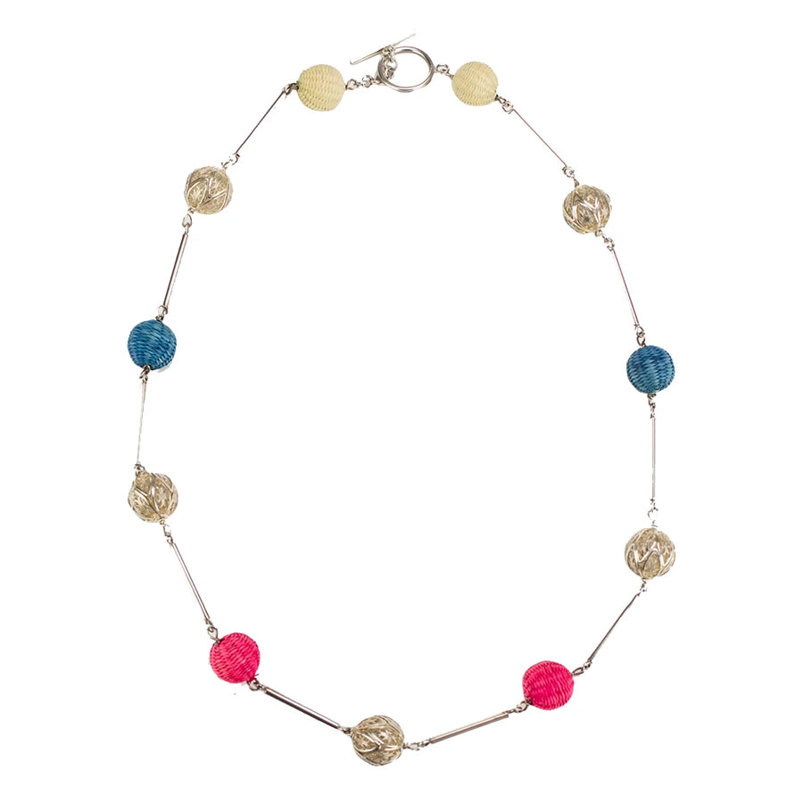 Women 925 Silver Filigree Raiza Necklace By ILLARIY