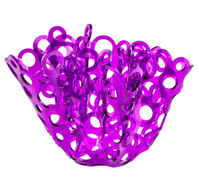 Purple Acrylic Handmade Sculpture By ILLARIY