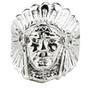 Native American Indian 925 Silver Ring By ILLARIY