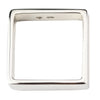 Square 925 Silver Ring By ILLARIY