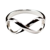 Women Infinity 925 Silver Ring By ILLARIY