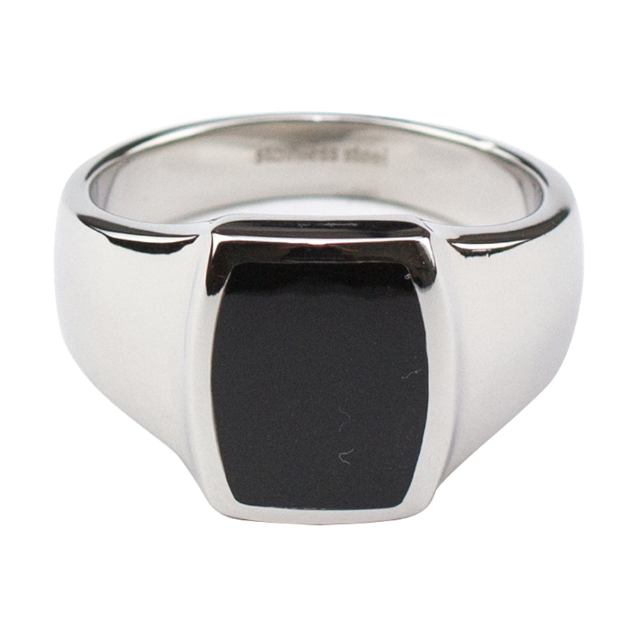 Men Stainless Steel Signet Ring By ILLARIY