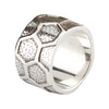 Beehive 925 Silver Ring By ILLARIY