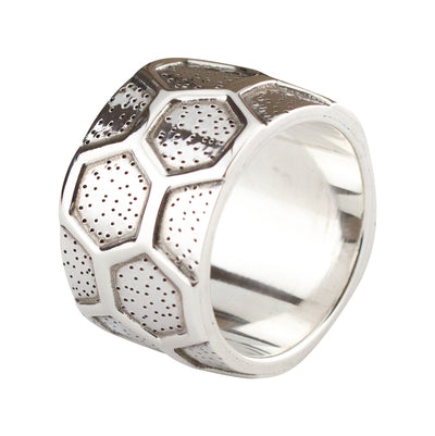 Beehive 925 Silver Ring By ILLARIY