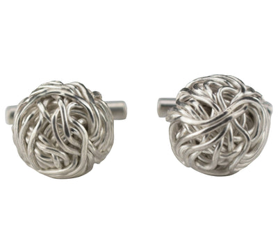 Tangly 925 Silver Cufflinks By ILLARIY