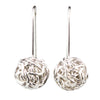 Tangly 925 Silver Polished Half Earrings By ILLARIY