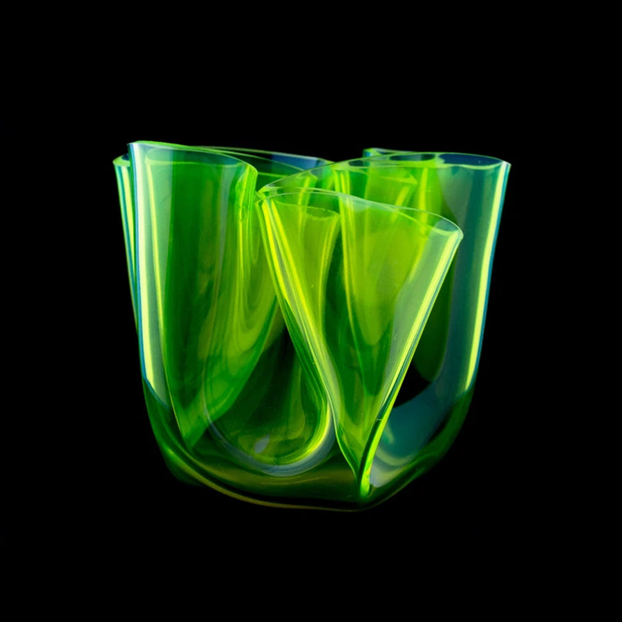 Yellow Acrylic Handmade Sculpture By ILLARIY